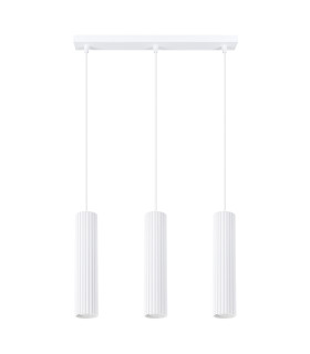 Karbon Minimalist Bar Pendant 3 Light White-1