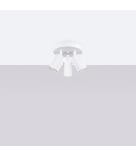 Karbon Minimalist Ceiling Spotlight Cluster 3 Light White-2