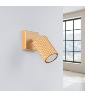 Karbon Minimalist Single Wall Spotlight Gold-2