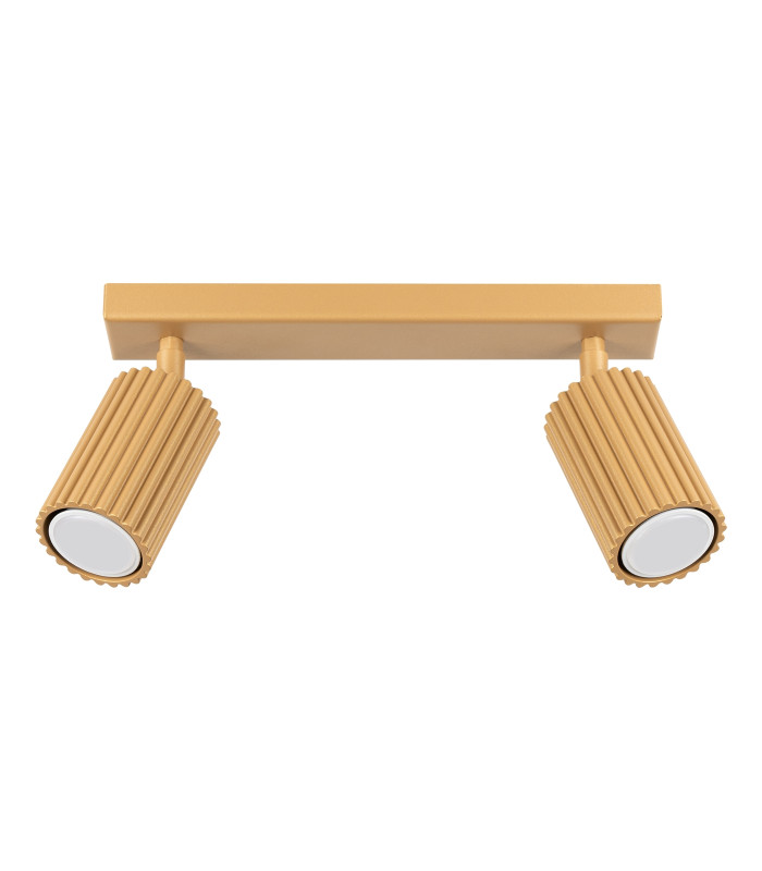 Karbon Minimalist Twin Ceiling Lamp 2 Gold-1