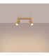 Karbon Minimalist Twin Ceiling Lamp 2 Gold-3