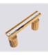 Karbon Minimalist Twin Ceiling Lamp 2 Gold-4