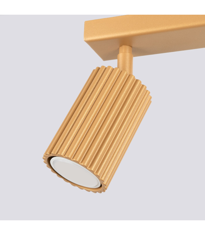 Karbon Minimalist Twin Ceiling Lamp 2 Gold-6