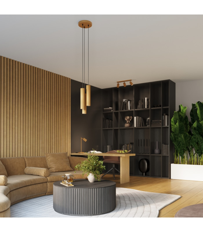 Karbon Minimalist Spotlight Bar 3 Light Gold-11