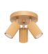 Karbon Minimalist Ceiling Spotlight Cluster 3 Light Gold-1