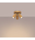 Karbon Minimalist Ceiling Spotlight Cluster 3 Light Gold-3
