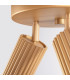 Karbon Minimalist Ceiling Spotlight Cluster 3 Light Gold-7