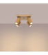 Karbon Minimalist Ceiling Spotlight Cluster 4 Light Gold-3