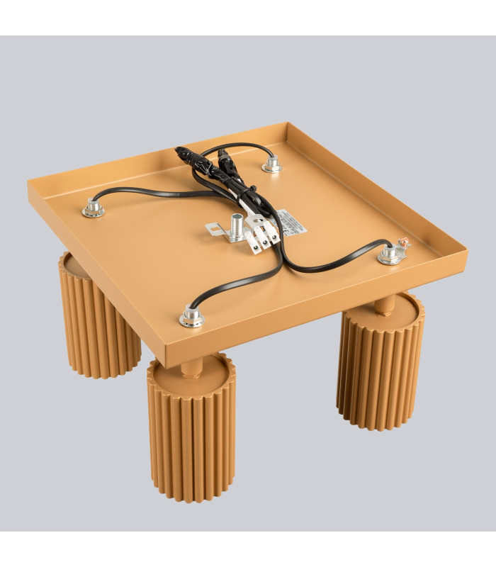 Karbon Minimalist Ceiling Spotlight Cluster 4 Light Gold-8