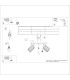 Karbon Minimalist Ceiling Spotlight Cluster 4 Light Gold-10