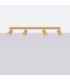 Karbon Minimalist Spotlight Bar 4 Light Gold-2