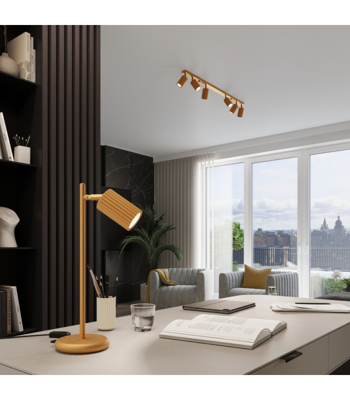 Karbon Minimalist Spotlight Bar 4 Light Gold-12