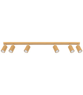 Karbon Minimalist Spotlight Bar 6 Light Gold-1