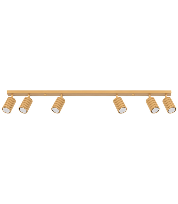 Karbon Minimalist Spotlight Bar 6 Light Gold-1