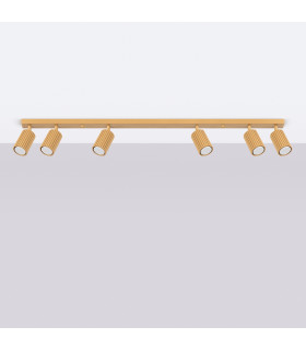 Karbon Minimalist Spotlight Bar 6 Light Gold-2