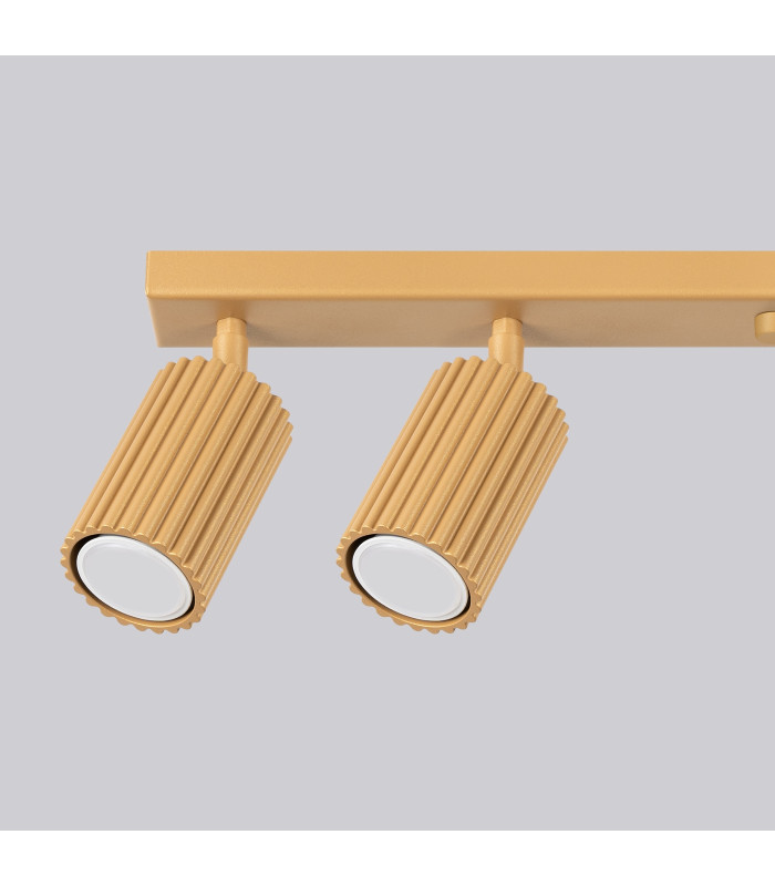 Karbon Minimalist Spotlight Bar 6 Light Gold-4