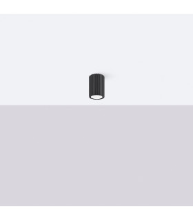 Karbon Minimalist Surface Mounted Ceiling Lamp 10 Black-2