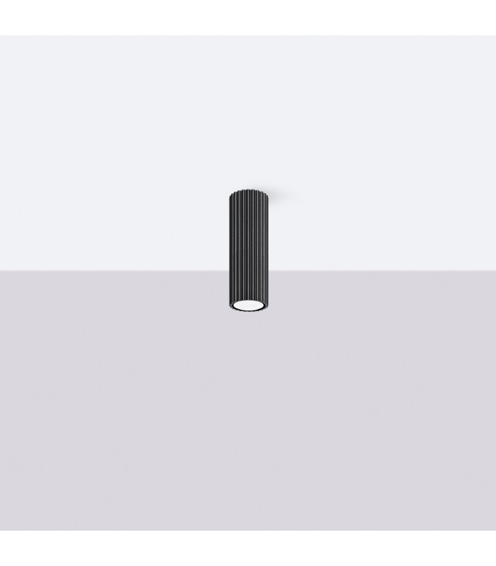 Karbon Minimalist Surface Mounted Ceiling Lamp 20 Black-2