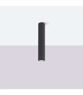 Karbon Minimalist Surface Mounted Ceiling Lamp 40 Black-2