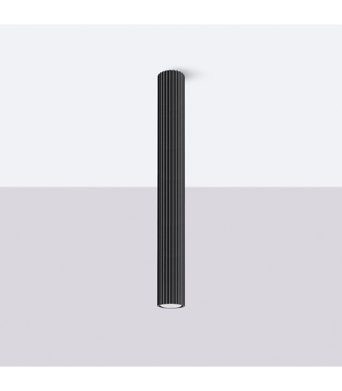 Karbon Minimalist Surface Mounted Ceiling Lamp 60 Black-2