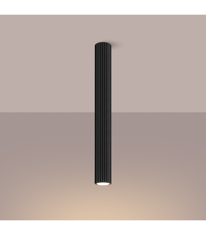 Karbon Minimalist Surface Mounted Ceiling Lamp 60 Black-3