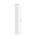 Karbon Minimalist Surface Mounted Ceiling Lamp 60 Black-8