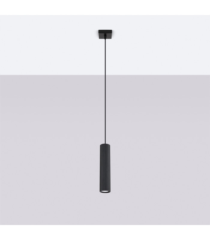 Karbon Minimalist Pendant Lamp Black-2