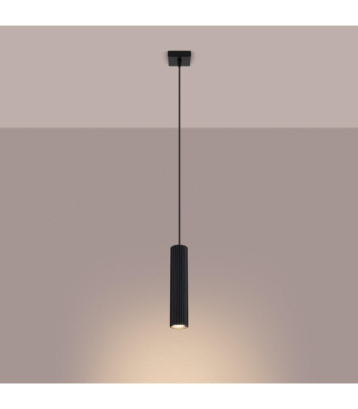 Karbon Minimalist Pendant Lamp Black-3