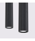 Karbon Minimalist Bar Pendant 2 Light Black-4