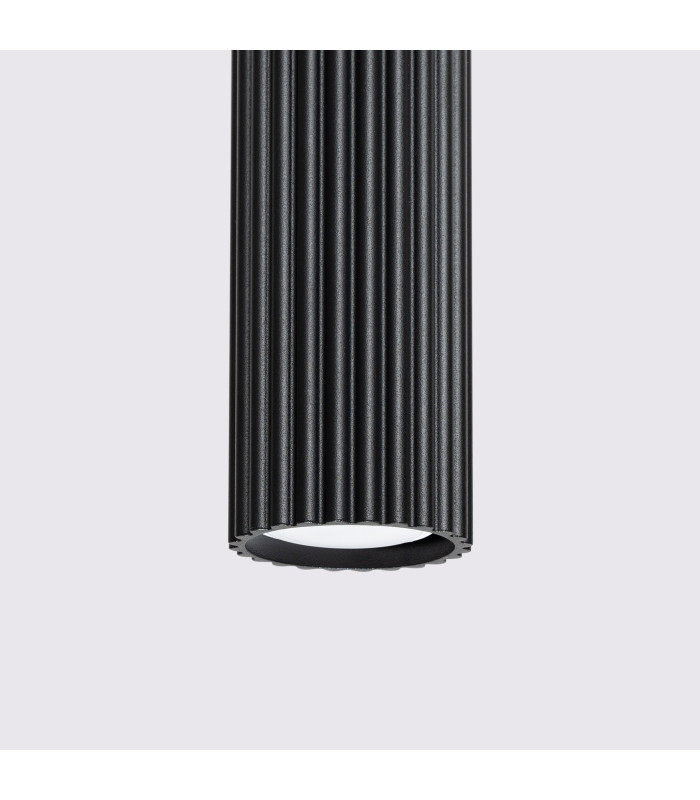 Karbon Minimalist Bar Pendant 3 Light Black-9
