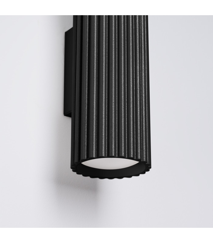 Karbon Minimalist Up Down Wall Lamp 30cm Black-4