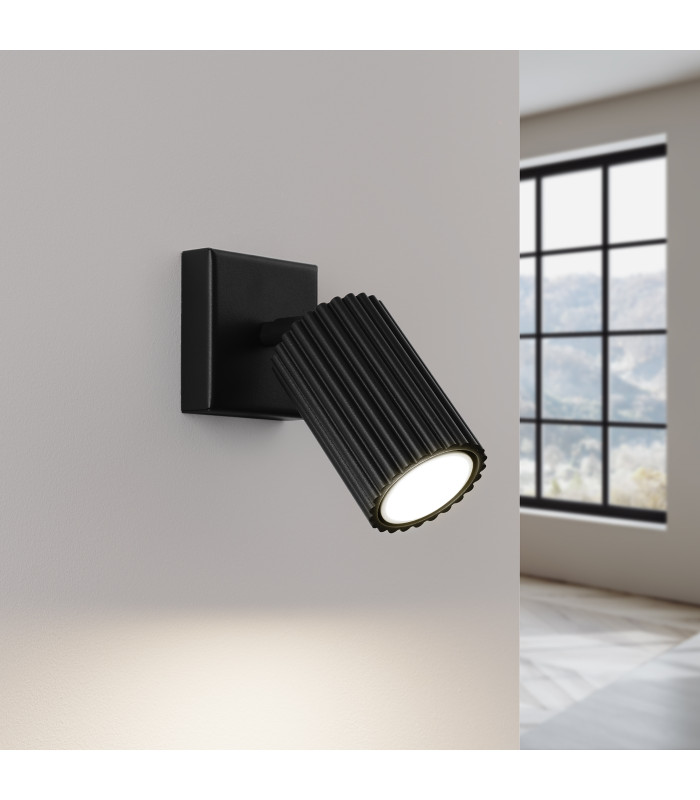 Karbon Minimalist Single Wall Spotlight Black-3