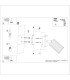 Karbon Minimalist Single Wall Spotlight Black-8
