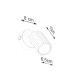 Karbon Minimalist Single Wall Spotlight Black with Switch-7