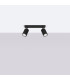 Karbon Minimalist Twin Ceiling Lamp 2 Black-2
