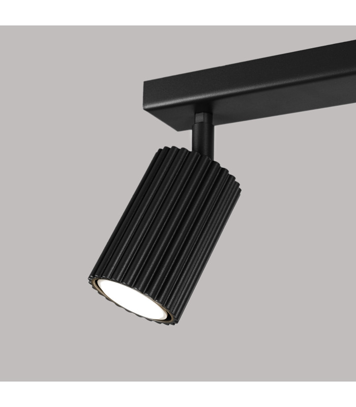 Karbon Minimalist Twin Ceiling Lamp 2 Black-6