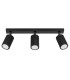 Karbon Minimalist Spotlight Bar 3 Light Black-1