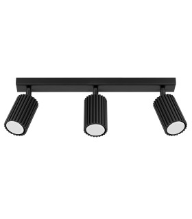 Karbon Minimalist Spotlight Bar 3 Light Black-1