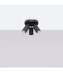 Karbon Minimalist Ceiling Spotlight Cluster 3 Light Black-2