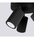 Karbon Minimalist Ceiling Spotlight Cluster 3 Light Black-6