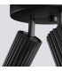 Karbon Minimalist Ceiling Spotlight Cluster 3 Light Black-7