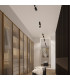 Karbon Minimalist Ceiling Spotlight Cluster 3 Light Black-12