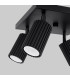 Karbon Minimalist Ceiling Spotlight Cluster 4 Light Black-4