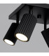 Karbon Minimalist Ceiling Spotlight Cluster 4 Light Black-5