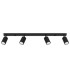 Karbon Minimalist Spotlight Bar 4 Light Black-1