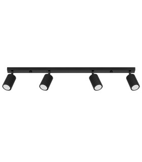 Karbon Minimalist Spotlight Bar 4 Light Black-1