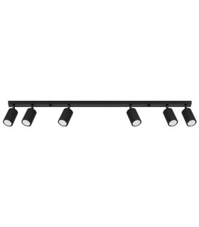 Karbon Minimalist Spotlight Bar 6 Light Black-1