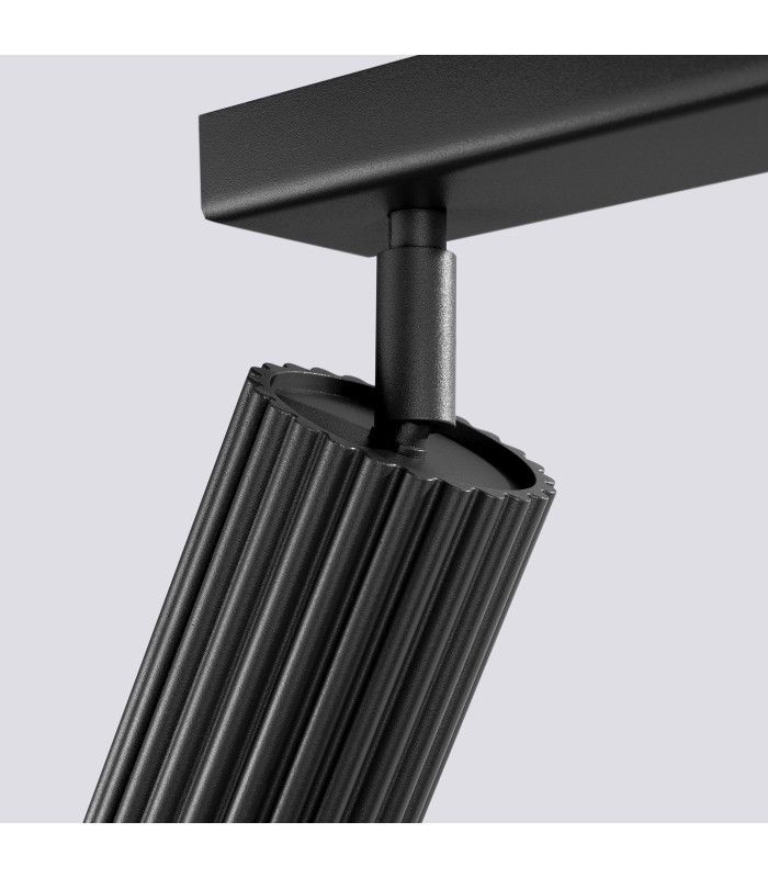 Karbon Minimalist Spotlight Bar 6 Light Black-8