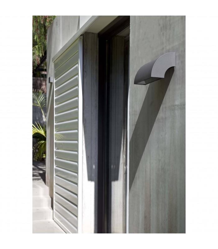 Outdoor LED White Wall / Ceiling Lamp 7W 3000K IP65 - 2