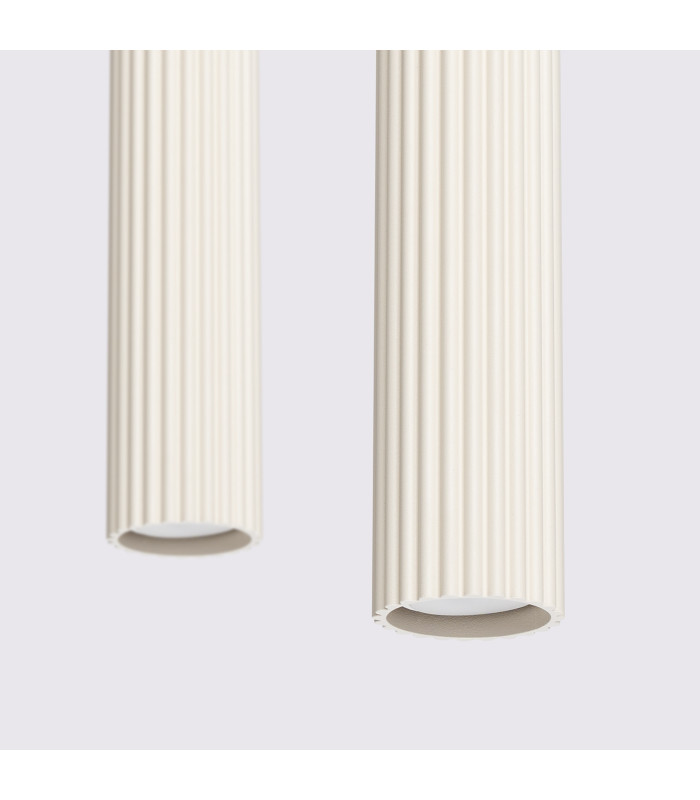 Karbon Minimalist Bar Pendant 2 Light Beige-4